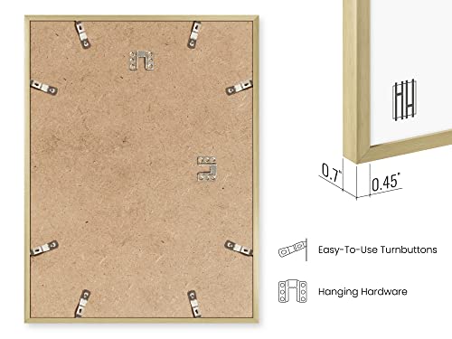 11x17 Gold Metal Picture Frames (3 Count)