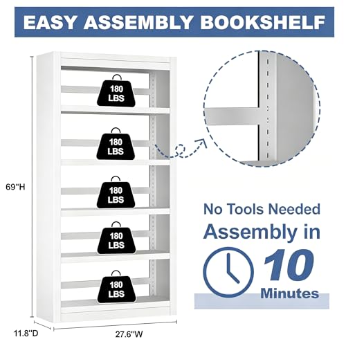 Metal Bookshelf
