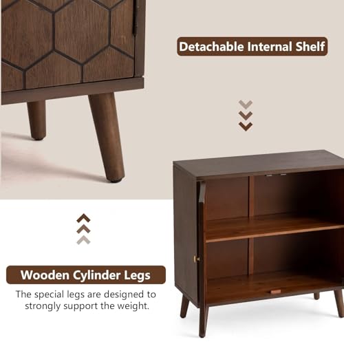 32" Storage Sideboard with Doors