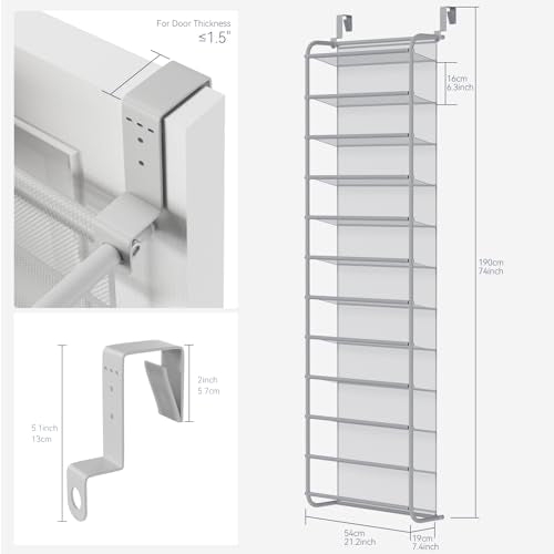 36 Pair Over the Door Shoe Rack