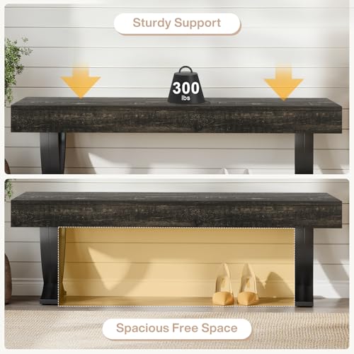 Entryway Shoe Bench