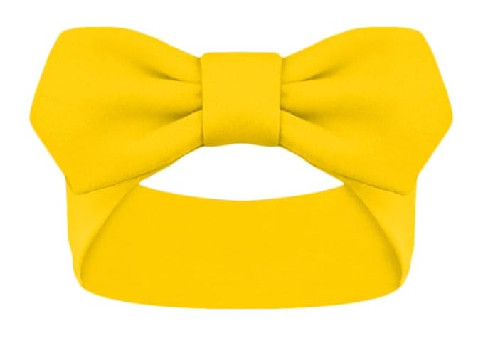 Creative Knitwear Idaho Vandals Infant Girls Gold Solid Hair Knot Headband Embroidered Logo - Size Newborn - 4T