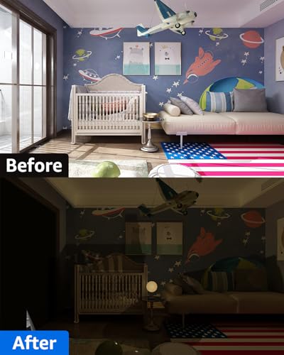 Blackout Curtains for Bedroom Portable 71"x72" Blackout Shades