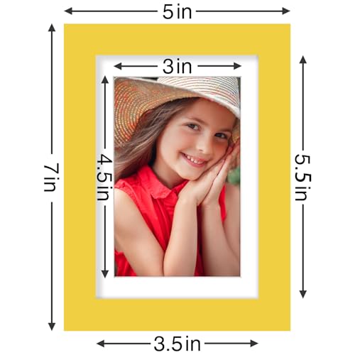 4x6 Picture Frames Set of 9 for Wall or Tabletop Display (9 Count)