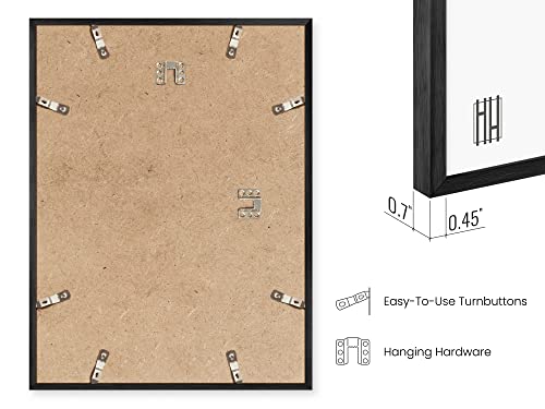 20x30 Black Metal Picture Frame