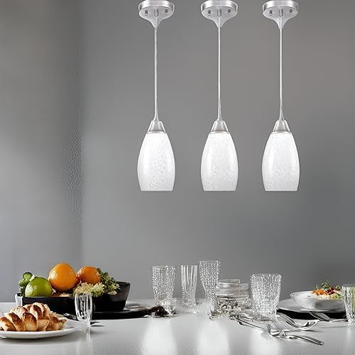 Mini Glass Pendant Light 4.72"