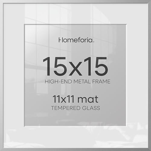 15x15 Silver Picture Frame (2 Count)