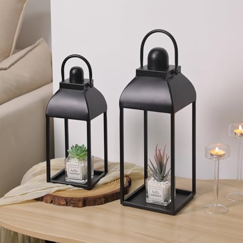 Lanterns Decorative Outdoor Indoor (2 Count)