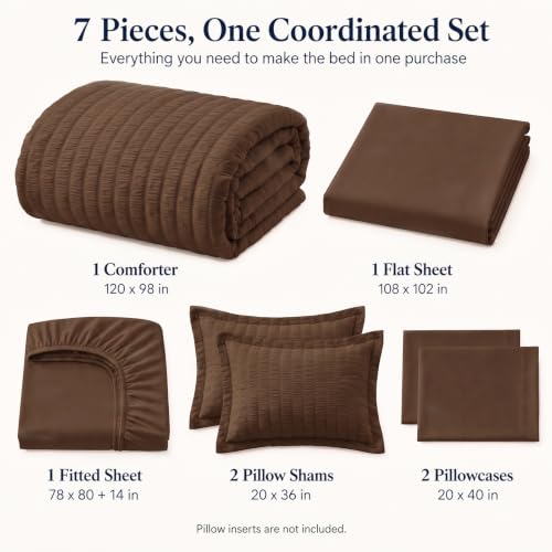 Oversized King Comforter Set 120x98 in