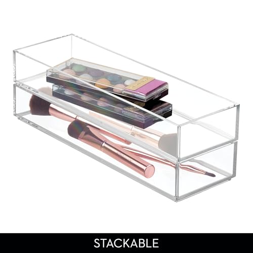 Plastic Makeup Drawer Organizer Tray (6 Count)