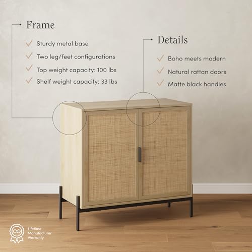 Andrew Bohemian TV Stand or Kitchen Sideboard Credenza (4 Count)