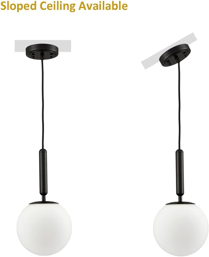 DIRYZON Modern Globe Pendant Lighting