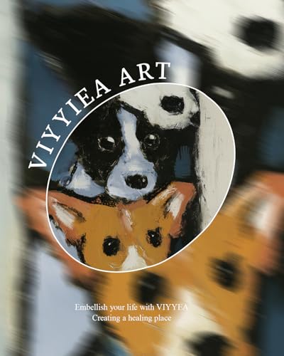 Framed Vintage Dog Wall Art