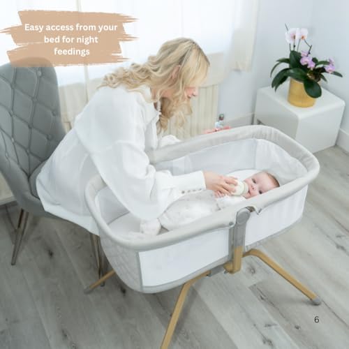 Baby Bassinet with Rocking