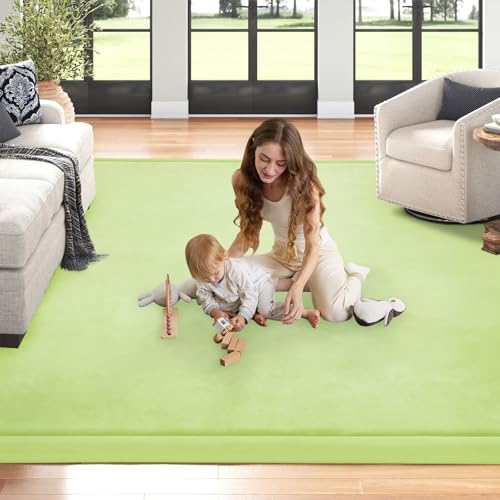 Baby Play Mat for Floor Nursery Muscle Mat Area Playroom Rug 39"x59" Elastic Foam 1.3" Thick Crawling Mat for Babies