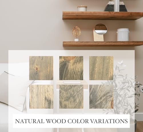 Rustic Shelves with J