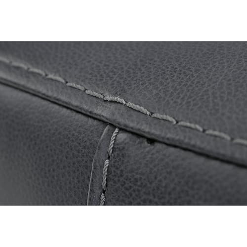 Blue Leather Match Sofa