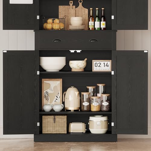 Storage Cabinet with Drawers and Doors for Living Room and Entryway