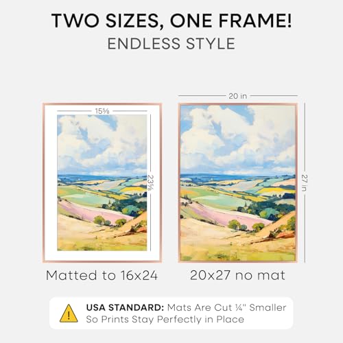 20x27 Rose Picture Frame