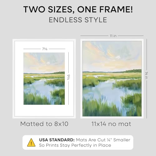 11x14 White Picture Frame