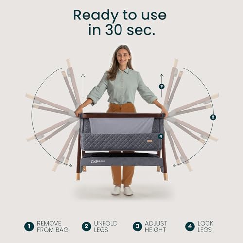 CoZee® Luxe Bedside Bassinet