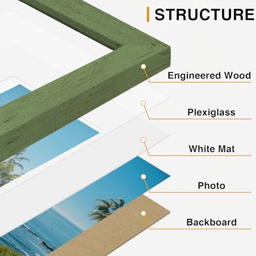 4x6 Picture Frames Set of 9 (9 Count)