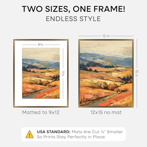 12x15 Bronze Picture Frame (3 Count)