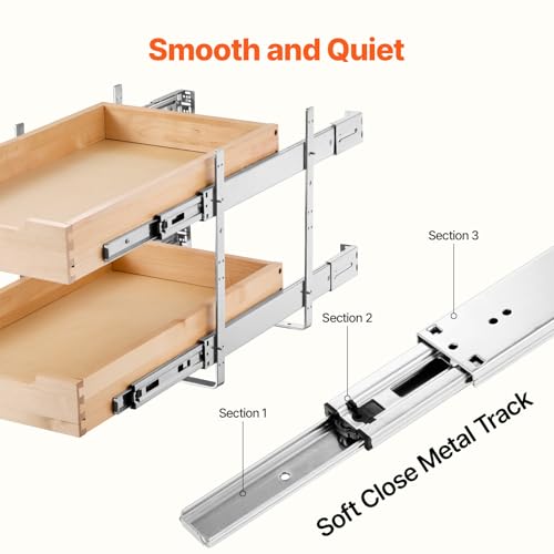2 Tier Pull Out Cabinet Organizer