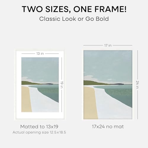 17x24 White Oak Picture Frame