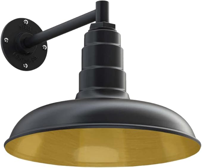 Steel Lighting Co. Topanga Barn Light | Outdoor Wall Mounted | Farmhouse Garage