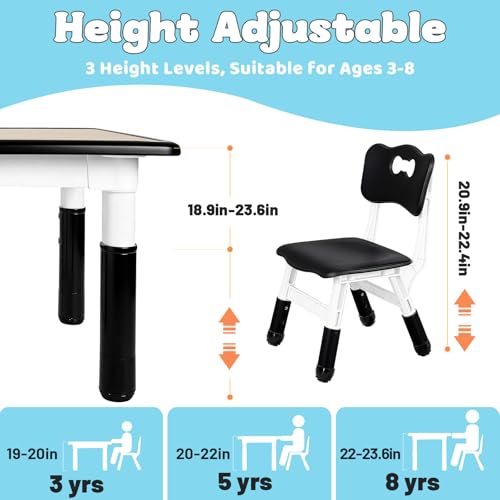Kids Table and 4 Chairs Set