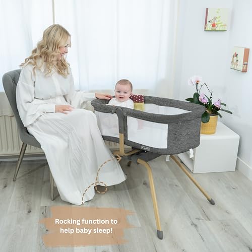 Baby Bassinet with Rocking