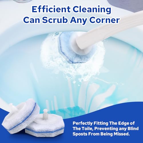 20pcs Disposable Toilet Brush Refills (20 Count)
