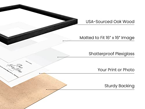 Black Square Frames Set of 3 (3 Count)