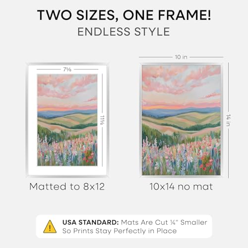 10x14 Silver Picture Frame