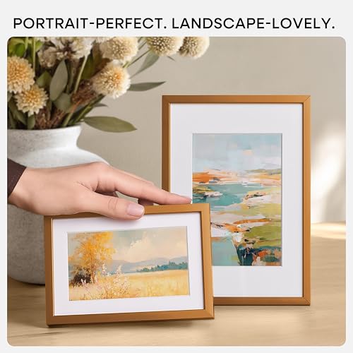 5x7 Bronze Picture Frame (3 Count)
