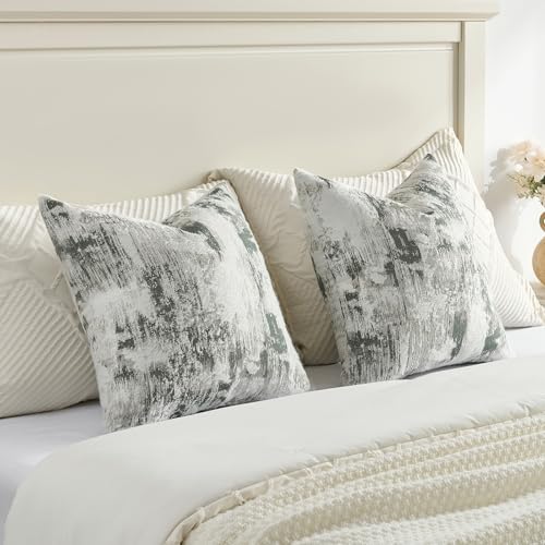 Pack of 2 Faux Cashmere Throw Pillow Covers 24x24 Inch (2 Count)