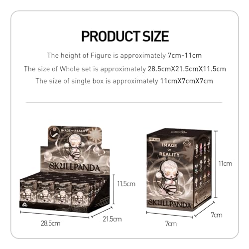 SKULLPANDA Image of Reality Series Figures (12 Count)