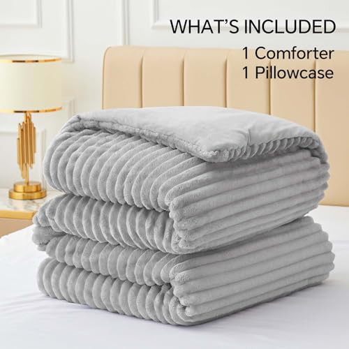 Fleece Twin Twin XL Comforter Set
