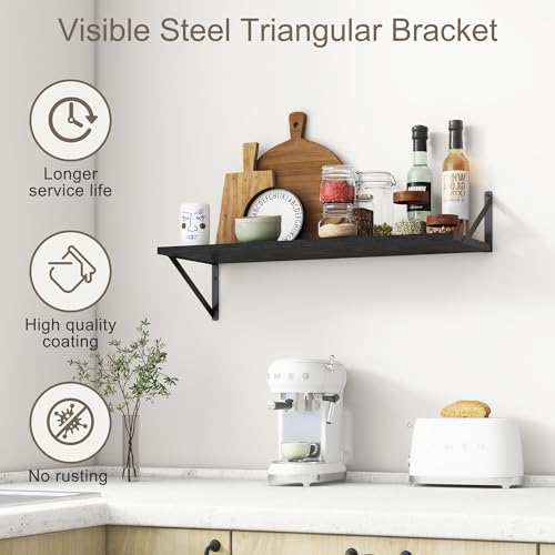 12 Inch Deep Floating Shelves