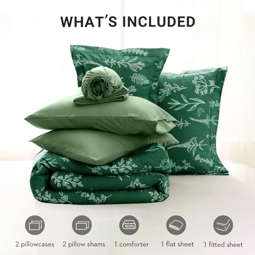 Emerald Green Full Comforter Set