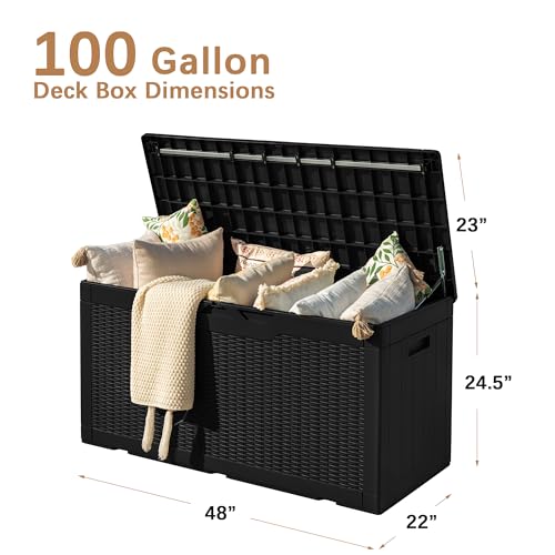 97 Gallon Deck Box