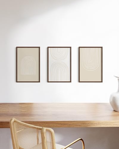 11x17 Walnut Oak Frame Set of 3 (3 Count)