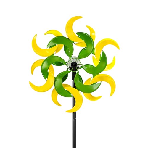 87" Wind Spinner Outdoor with Solar Light
