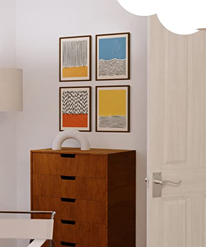 11x14 Walnut Oak Frame Set of 4 (4 Count)