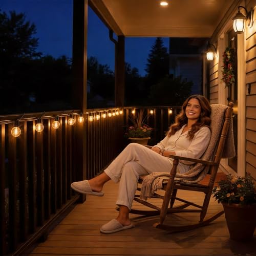 Outdoor String Lights 50ft (50 Foot)