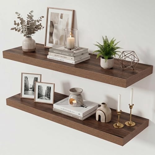 36 Inch Floating Shelves for Wall Set of 2