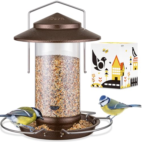 Bird feeders for Outdoors Metal Chew Resistant