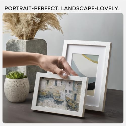 6x9 White Oak Picture Frame (2 Count)