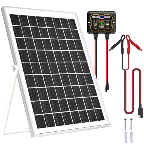 Solar Panel Kit 10W 12V Waterproof Solar Battery Trickle Charger